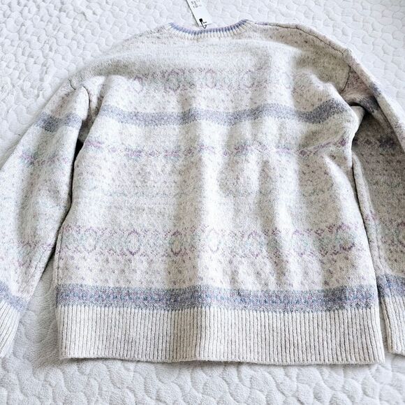 NEW BB Dakota Steve Madden grandma sweater medium I'm Baby - Picture 2 of 5